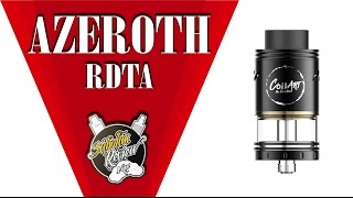 Azeroth RDTA by CoilArt  обзор и намотка на одну спираль [upl. by Sclar]