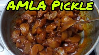 நெல்லிக்காய் ஊறுகாய்  Amla Pickle or Gooseberry Pickle Recipe in Tamil [upl. by Elyak468]