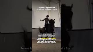 Olympic Rider Abused Horse [upl. by Ailaht]