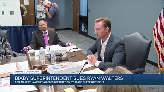 Bixby superintendent files civil suit against State Superintendent Ryan Walters [upl. by Phoebe935]