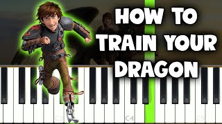 See You Tomorrow Theme  How to Train Your Dragon  Piano Tutorial [upl. by Aninahs880]