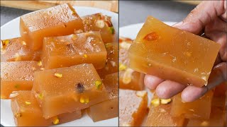 Cornflour Halwa Recipe  Cornflour Dessert Recipe  Soft amp Delicious Cornflour Halwa Sweets Recipe [upl. by Gentry309]