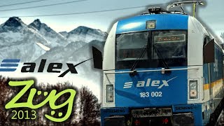 Zug2013 alex  Doku 2017  Geschichte Zukunft Wagen Loks uvm  mit BR183 und BR223 [upl. by Ennaeirb]