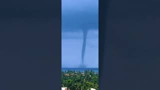 27 September 2024  West Palm Beach Florida USA  Twin waterspouts formed due to Hurricane Helene [upl. by Manville]