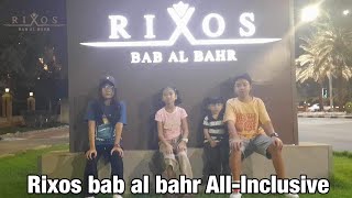 Rixos Bab Al Bahr All inclusive [upl. by Hedvige270]