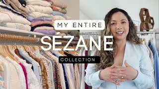 MY ENTIRE SEZANE COLLECTION  Sezane Tops Blouses amp Shirts [upl. by Pyszka]