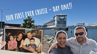 OUR FAMILY CRUISE HOLIDAY  DAY 1 [upl. by Atkins]