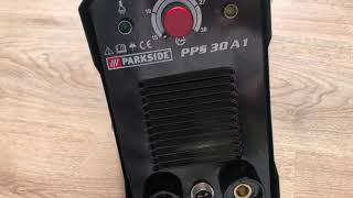 PARKSIDE PLASMA CUTTER PPS 30 A1 [upl. by Eissalc903]