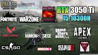 RTX 3050 Ti Laptop  Test in 14 Games  RTX 3050 Ti Gaming [upl. by Kirwin502]