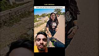 motovlog automobile rider prank girlrider [upl. by Orwin]