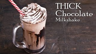 How To Make 5Minute CHOCOLATE MILKSHAKE  Recipesnet [upl. by Hans388]