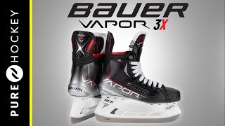 Bauer Vapor 3X Hockey Skate  Product Review [upl. by Emmer]