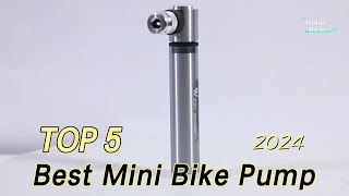 TOP 5 Best Mini Bike Pump 2024 [upl. by Arehahs]