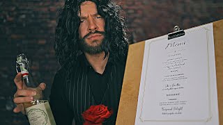 ASMR quotFriendlyquot Relaxing Waiter Fine Dining You 🥂 [upl. by Ailem]