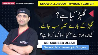 Thyroid Goiter  Know it All drmuneeb [upl. by Avat741]