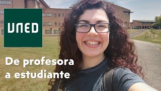 Paso de profesora a estudiante  Máster Profesorado  UNED [upl. by Eimme]