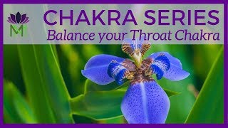 Connect with Your Truth Balance Your Throat Chakra [upl. by Ecined]