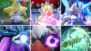 Pokémon Scarlet amp Violet  All Legendary Signature Moves The Teal Mask [upl. by September]