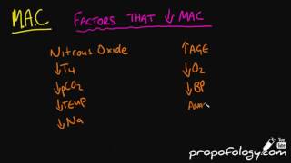 MAC  Minimum Alveolar Concentration of Anaesthetics Concept in 5 Minutes [upl. by Akimyt634]