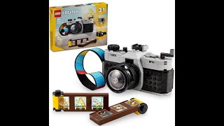 LEGO Creator 3in1 Retro Camera 31147 building [upl. by Anavi478]