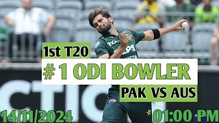 SCHEDULE PAK VS AUS T20 SERIES 2024  SHAHEEN SHAH AFRIDI [upl. by Anaujnas]