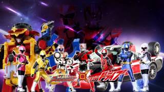 Shuriken Sentai Ninninger VS Kamen rider Drive Sub español [upl. by Asiela]