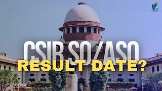 CSIR SOASO Exam Result  csir so aso exam result date 2024  csir so aso result  csir case update [upl. by Carole]