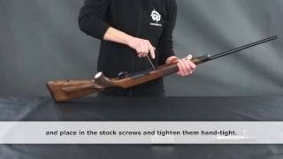 barrel changing with TITAN bolt action rifles [upl. by Hunt579]