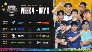 🔴LIVE  MDL PH S4  FILIPINO  Week 4 Day 2 [upl. by Kcerb]