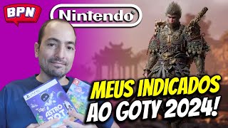 Meus INDICADOS para o Game Of The Year 2024  Jogos que mais me DIVERTIRAM em 2024 [upl. by Anayet275]