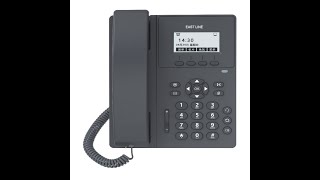 Entry Level VoIP Phone SIP telephone ECG201 [upl. by Occir]