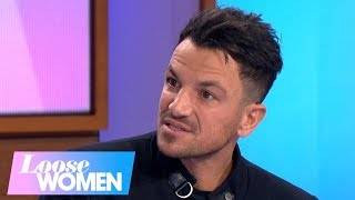 Peter Andre on His Extreme Junk Food Diet  Loose Women [upl. by Nyllewell]