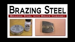 Brazing Steel Soldering Tutorial with Solder and Flux by The Harris Products Group [upl. by Anelehs243]