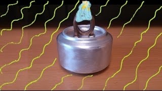 Copper Coil Alcohol Stove  Турбопламенная спиртовая горелка [upl. by Araec]