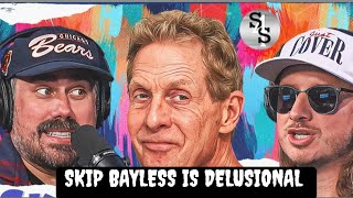 Skip Bayless Caught Lying In His Barstool Sports Interview [upl. by Esahc]