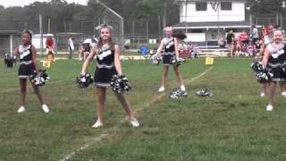 vvjsf cheer 5th grade halftime [upl. by Alludba]