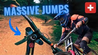 MOJ PRVI EVROPSKI BIKE PARK Lenzerheide Switzerland 2024 [upl. by Jehiah]