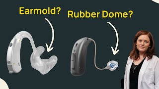 Rubber Domes Vs Custom Mold Hearing Aids [upl. by Nynnahs]