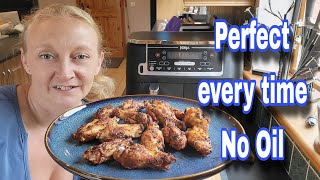 Ninja Chicken Wings  Air Fryer Chicken Wings [upl. by Gniw24]