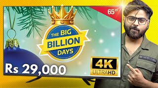 65 inch 4K TV For Rs 29000 Only 🔥  iFFALCON by TCL U62  Flipkart Big Billion Days [upl. by Ynoble313]