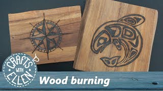 Pyrography wood burning for beginners [upl. by Norrad]