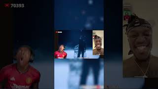 IShowSpeed Reacts to KSIs New Song LIVE on FaceTime [upl. by Neelyaj388]