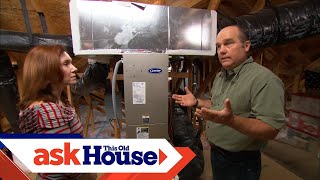 How to Install a WholeHouse Humidifier  Ask This Old House [upl. by Hutchison]