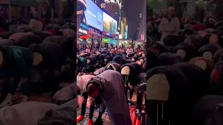 taraweeh in time square new york [upl. by Stefan654]