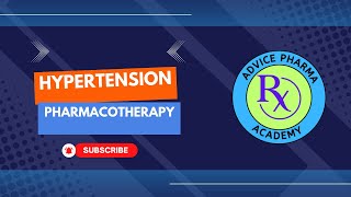 Pharmacotherapy of hypertension [upl. by Eidoj]