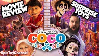 COCO Disney Pixar Movie Review and Coco Surprise Toys by Epic Toy Channel [upl. by Winikka]