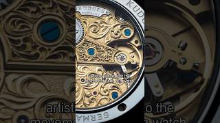 Engraving Technique  Levels of Watch Finishing [upl. by Tengdin]