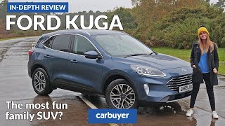 2021 Ford Kuga indepth review  the most fun family SUV [upl. by Akiv]