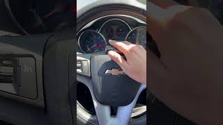 Chevy Cruze key test after programming [upl. by Darya]