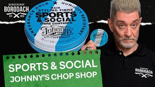 Файбер для укладки коротких волос Johnnys Chop Shop  Sports amp Social Hair Styling Fibre [upl. by Aicilas981]